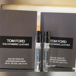 Tom Ford EAU DOMBRE LEATHER Mini Travel Vial NEW